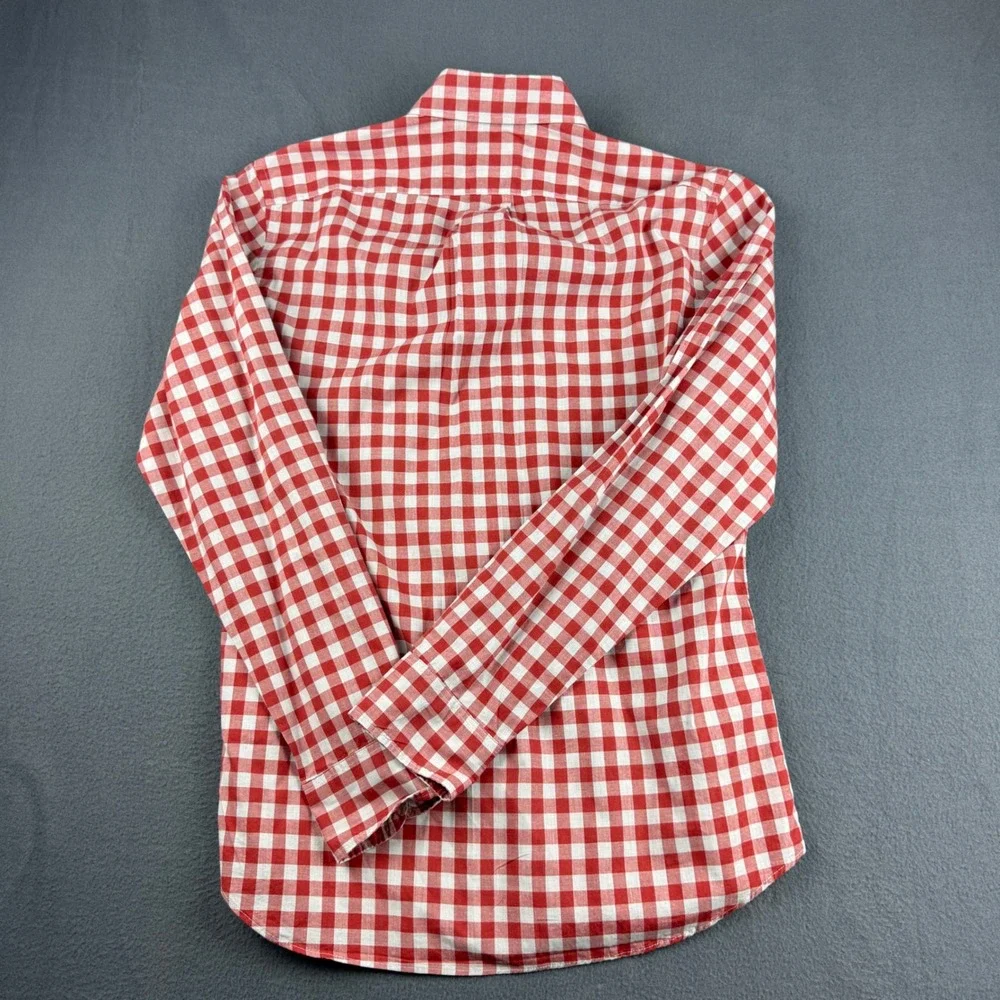 J Crew Oxford Shirt Men's S Plaid Classic Slim Stretch Dress Casual Office Lot 5